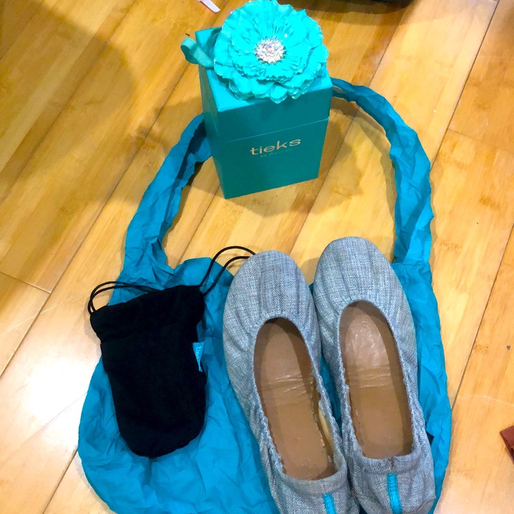 COPY - 💎TIEKS “Silver Lake” Ballet Flats💎